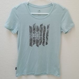 Icebreaker Morino tshirt light blue graphic S